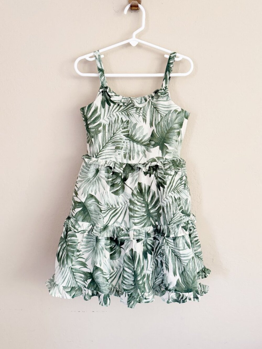Janie and Jack Tiered Palm Dress • 5 Years